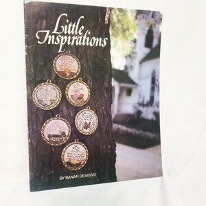 Little Inspirations Sayings Cross Stitch Leaflet Banar Designs Religious Phrase